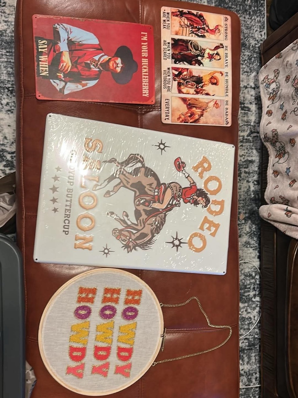 Western Decor Set (4)